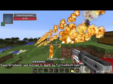 Minecraft Rocket Launchers Explosive Challenge Ytread