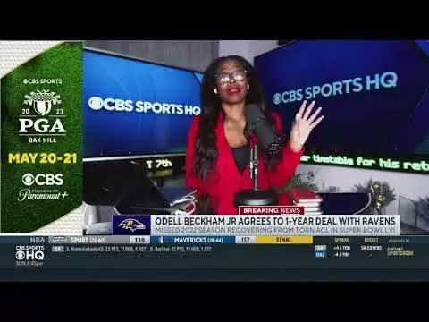 odell beckham jr agrees to 1 year deal with ravens worth up to 18m cbs sports