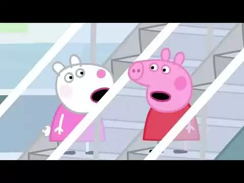 peppa pig takes funny pictures in the photo booth adventures with peppa pig