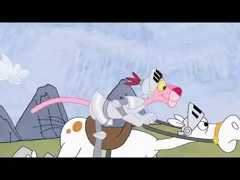 pink panther becomes a knight 35 minute compilation pink panther and pals