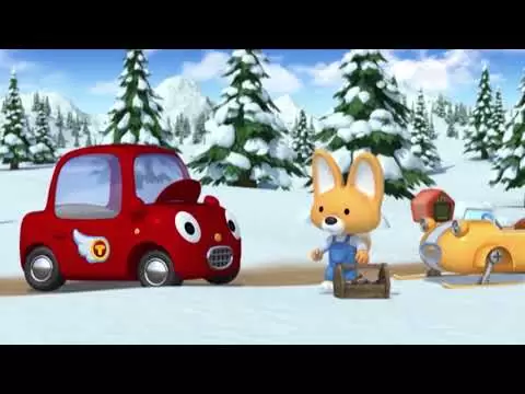 pororo english episodes l a sled race l s4 ep10 l learn good habits for kids