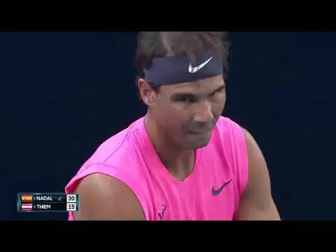 rafael nadal v dominic thiem full match australian open 2020 quarterfinal