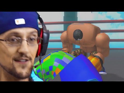 Roblox Giant Granny Muscle Freak Vs Fgteev Boxing Ytread - roblox boxing simulator 2 muscle boost