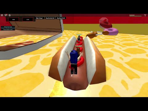 Roblox Obby We Escape The Giant Evil Fat Man Ytread - escaping the giant burger roblox