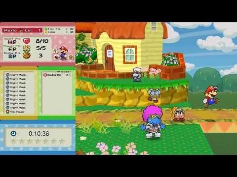 paper mario the thousand year door rom mario cant jump