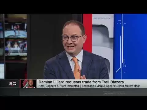 the trail blazers will look beyond the heat for damian lillard trade woj sportscenter