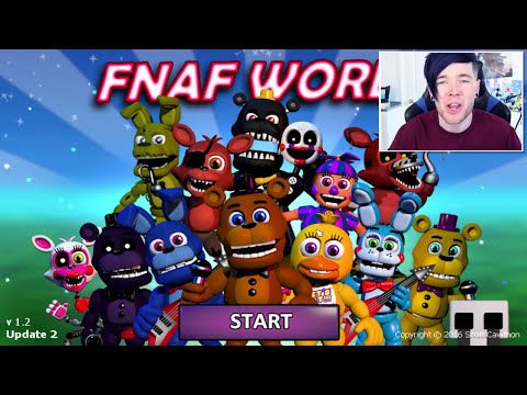 dantdm plays fnaf world update 2