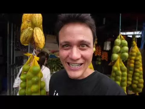 village food in amazon rainforest lemongrass ants exotic energy drinks manaus brazil