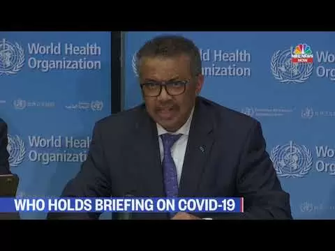 world health organization provides update on coronavirus nbc news live stream recording