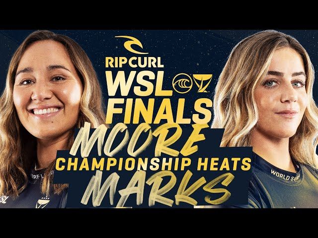 Carissa Moore vs Caroline Marks | Rip Curl WSL Finals 2023 ...