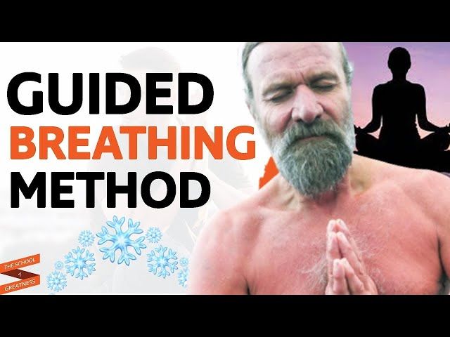 GUIDED Wim Hof Breathing Tutorial For STRESS & ANXIETY (Do This ...