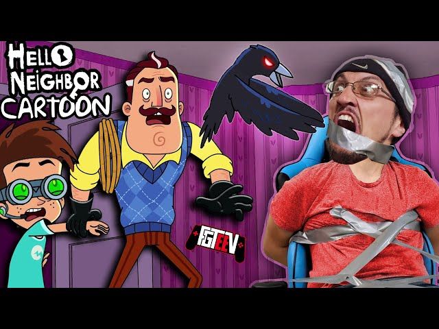 HELLO NEIGHBOR the CARTOON?!?! + FGTeeV Easter Secret Neighbor Bonus ...